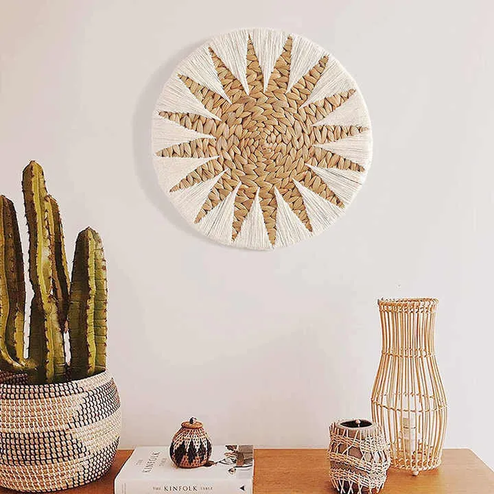 مكرمية أنيقة بوهيمية ديكور منزلي تصاميم فنية . Bohemian Chic Macrame Home Decor Wall Art Designs