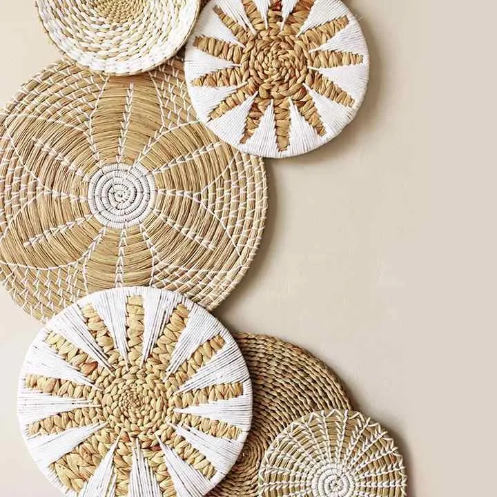مكرمية أنيقة بوهيمية ديكور منزلي تصاميم فنية . Bohemian Chic Macrame Home Decor Wall Art Designs