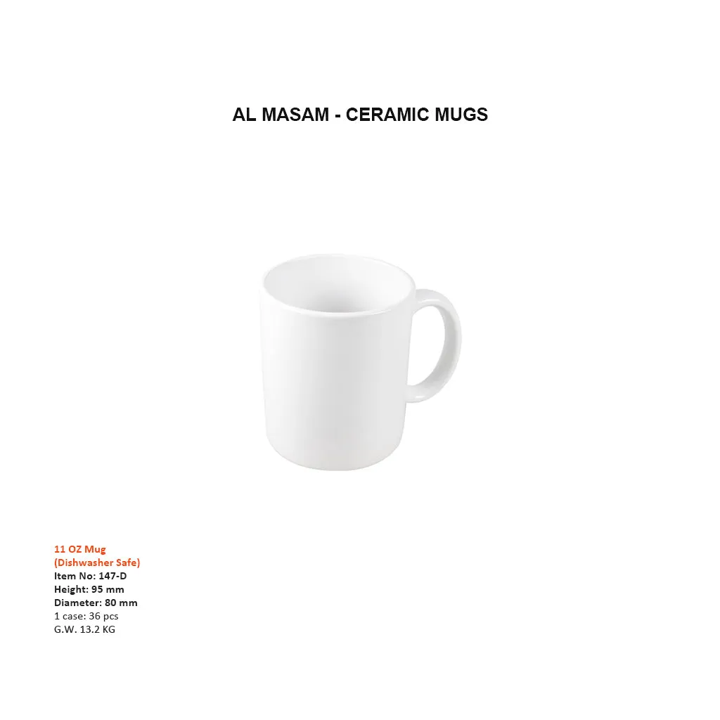 11 Oz - CERAMIC MUGS