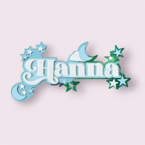 3 Layer  Name Plaque- Moon Magic