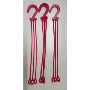 40 cm Long Red Hanger For Planter (Pack of 6)