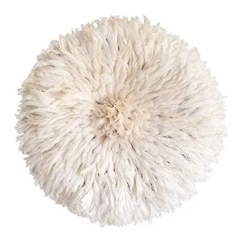 African Home Authentic Handmade Juju Hat For Wall Decor