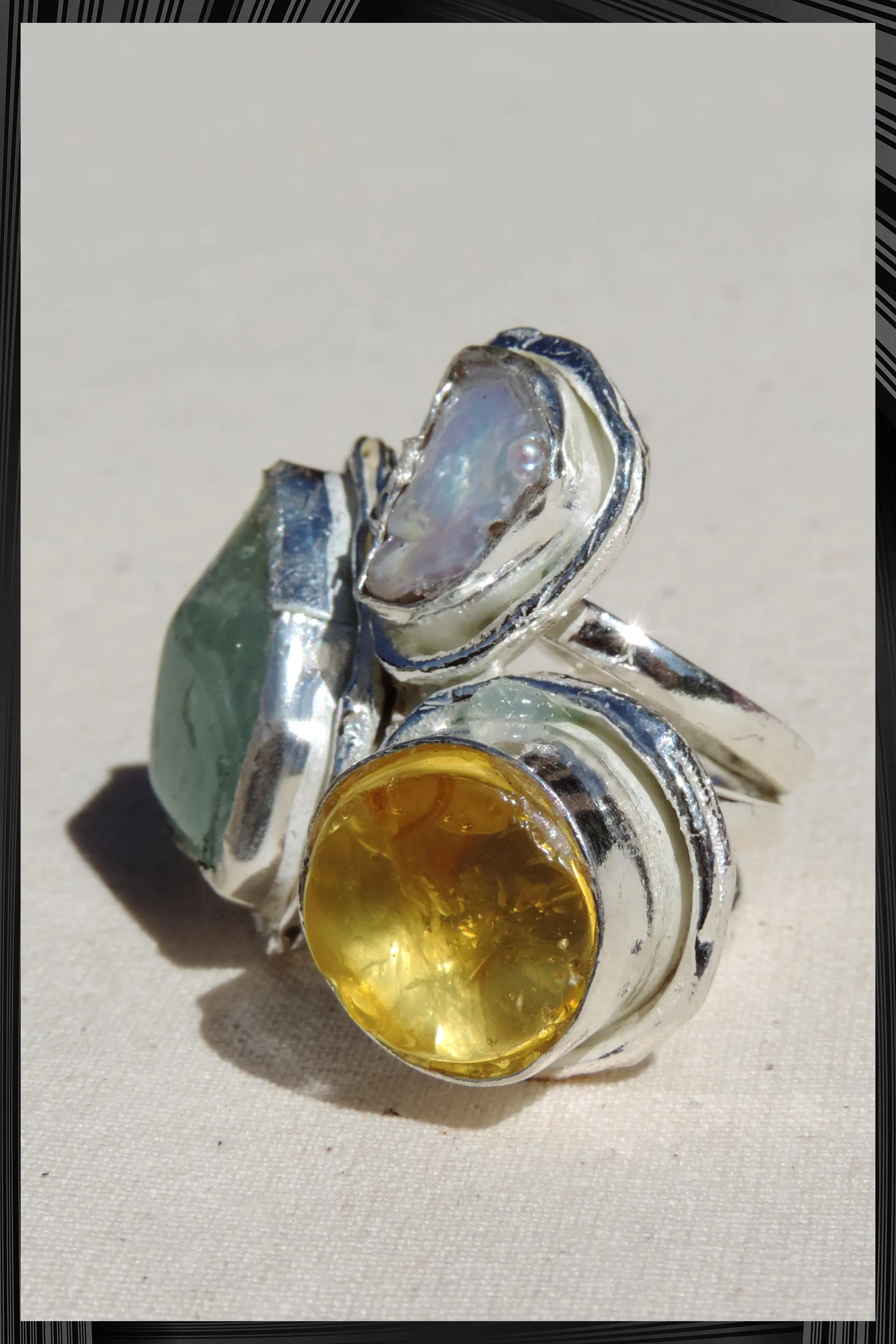 Agua Y Tierra Ring  | Free Delivery - Quick Shipping