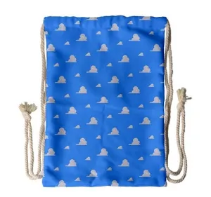 Andy's Cloud Wallpaper Inspired Drawstring Backpack