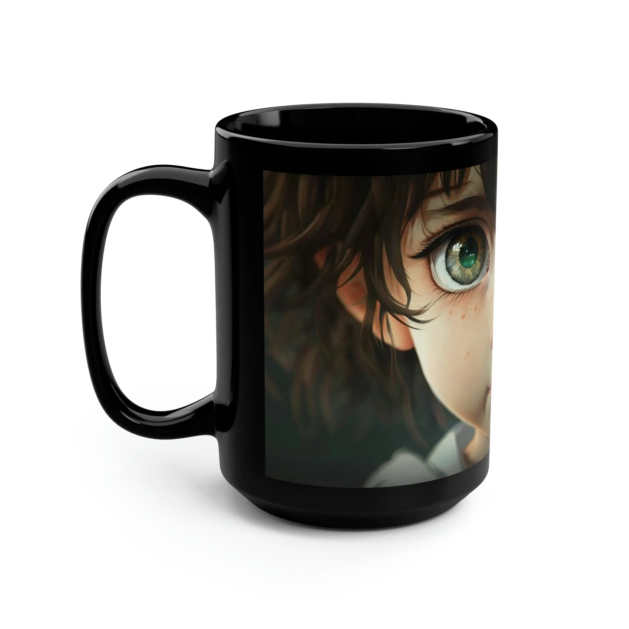 Anime Eyes - 15 oz Coffee Mug