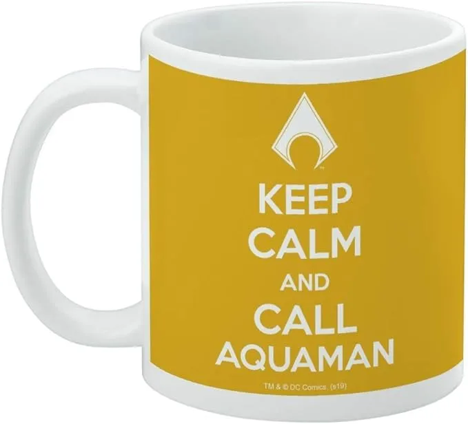 Aquaman - Keep Calm and Call Mug