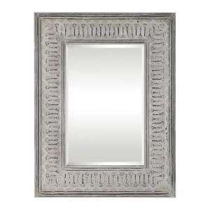 Argenton Aged Gray Rectangle Mirror