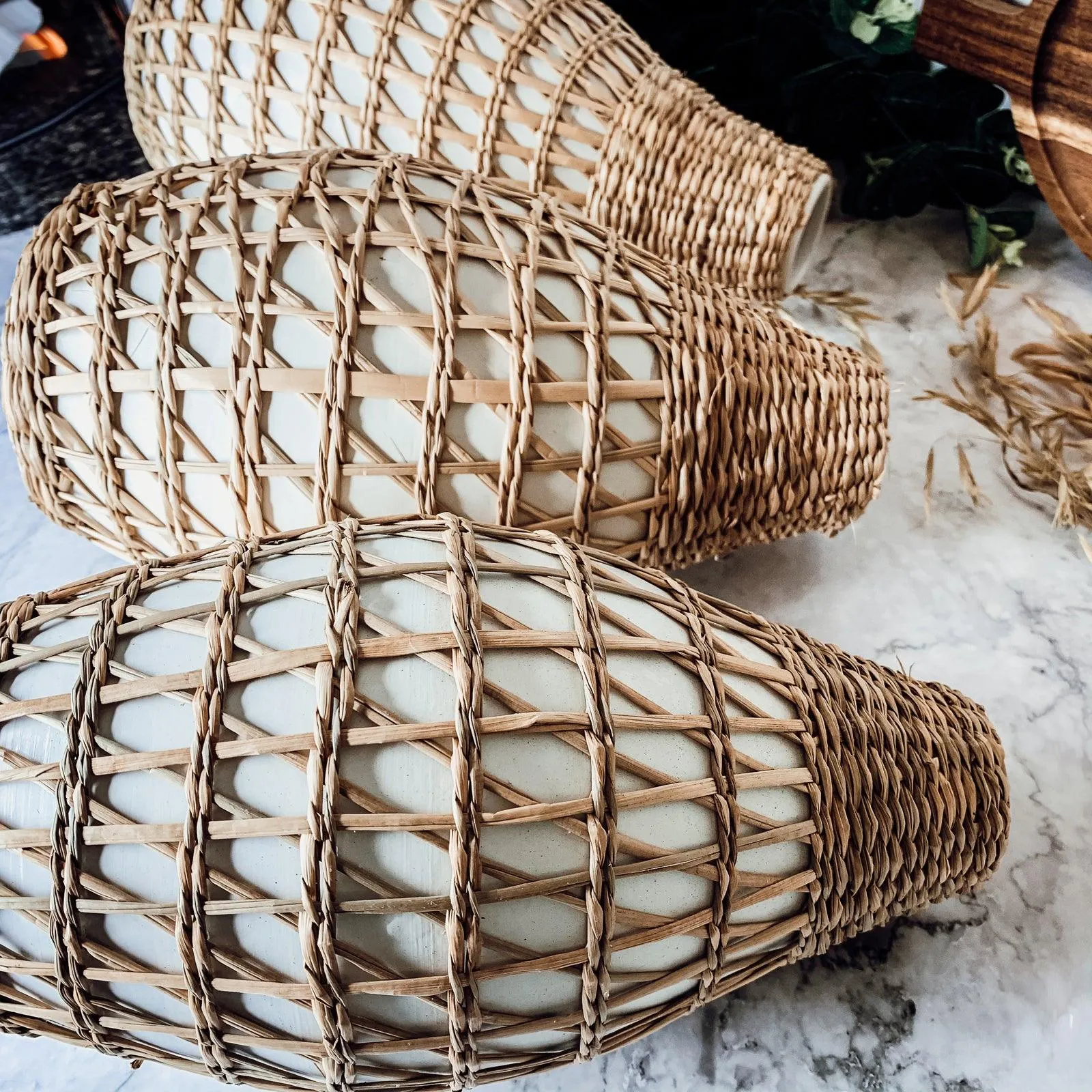 Ariel Boho Seagrass Vase