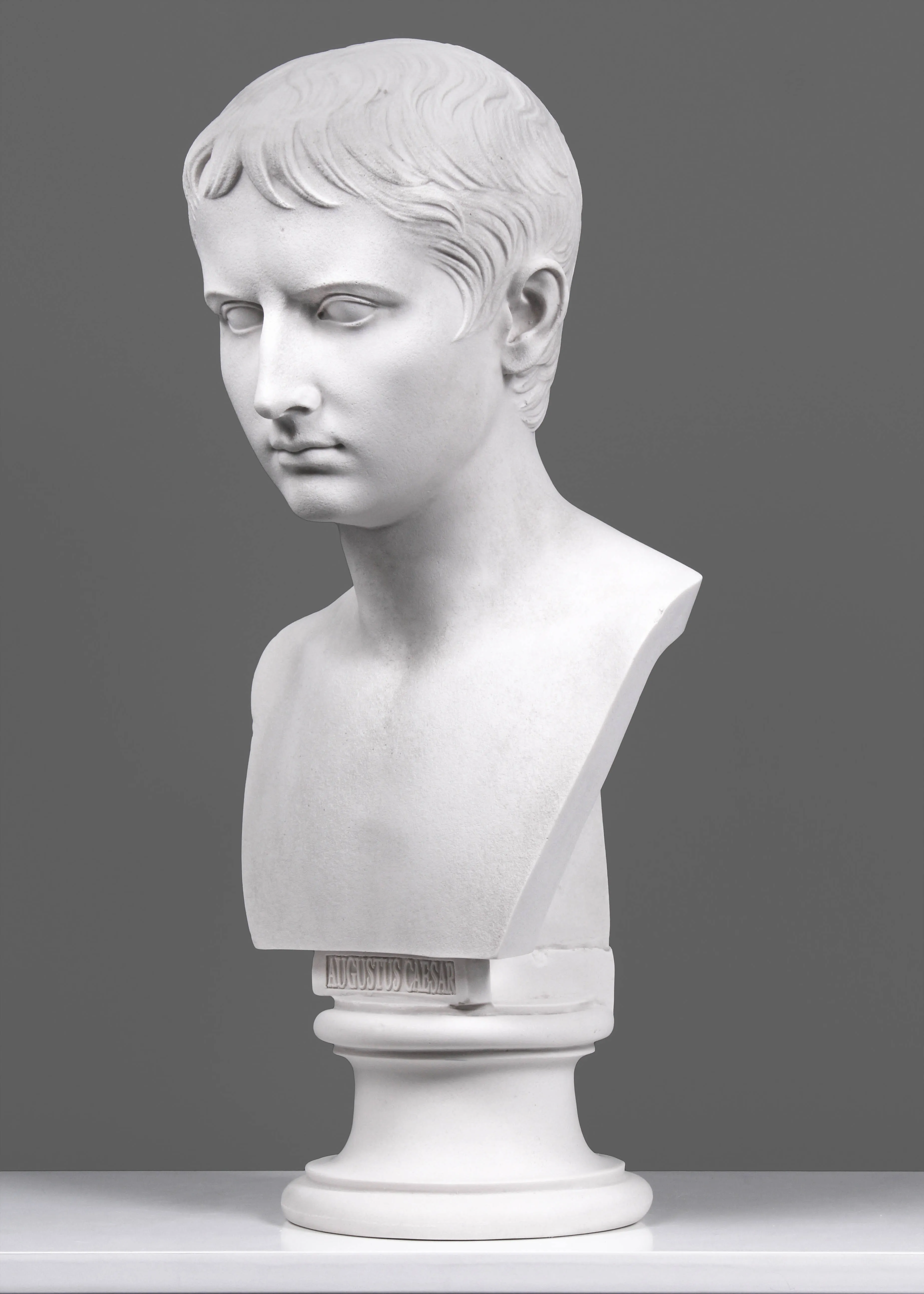 Augustus Caesar Bust Sculpture (Large)