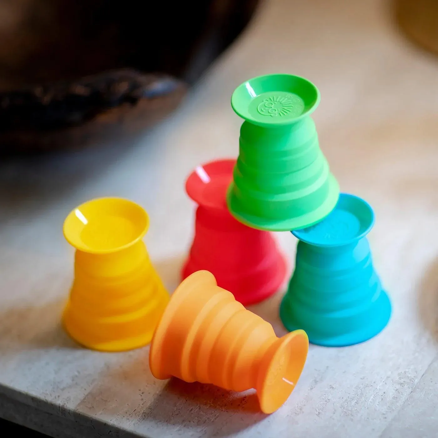 Baby Einstein Stack & Squish Cups™ Sensory Stacking Toys
