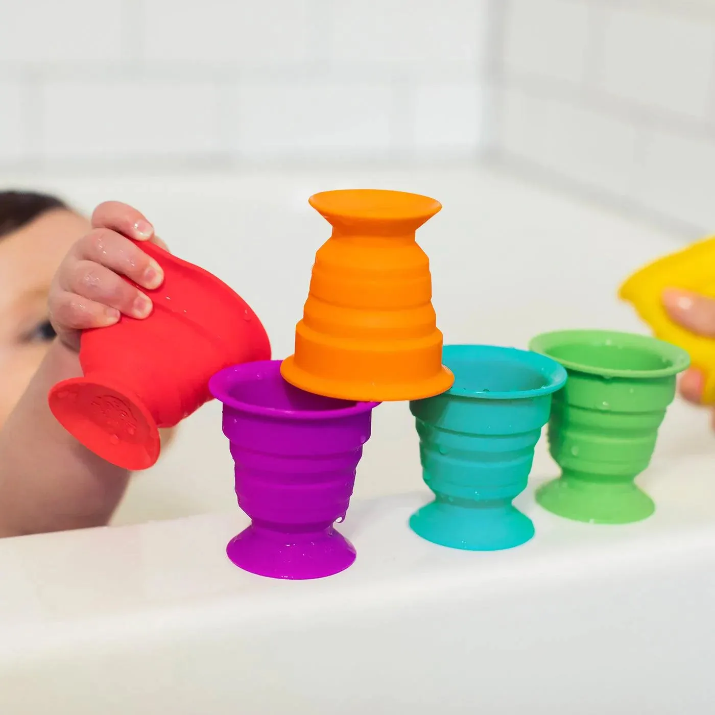Baby Einstein Stack & Squish Cups™ Sensory Stacking Toys