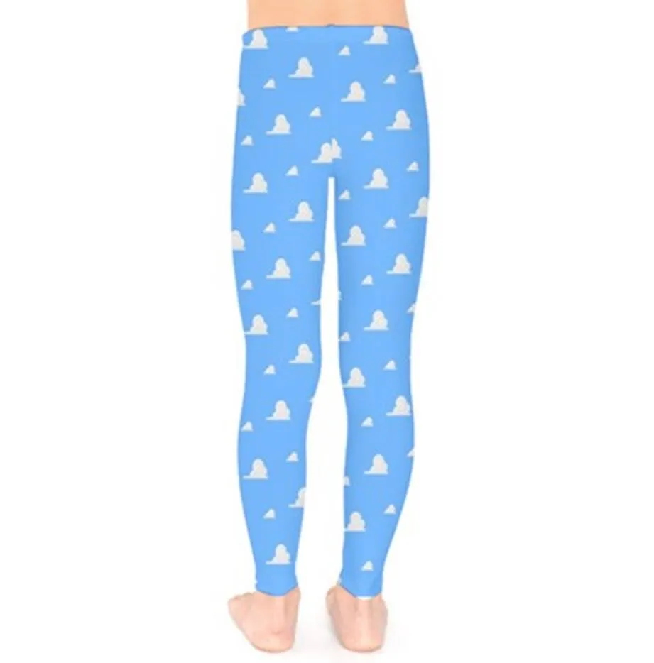 Baby / Kid's  Cloud Wallpaper Inspired Leggings
