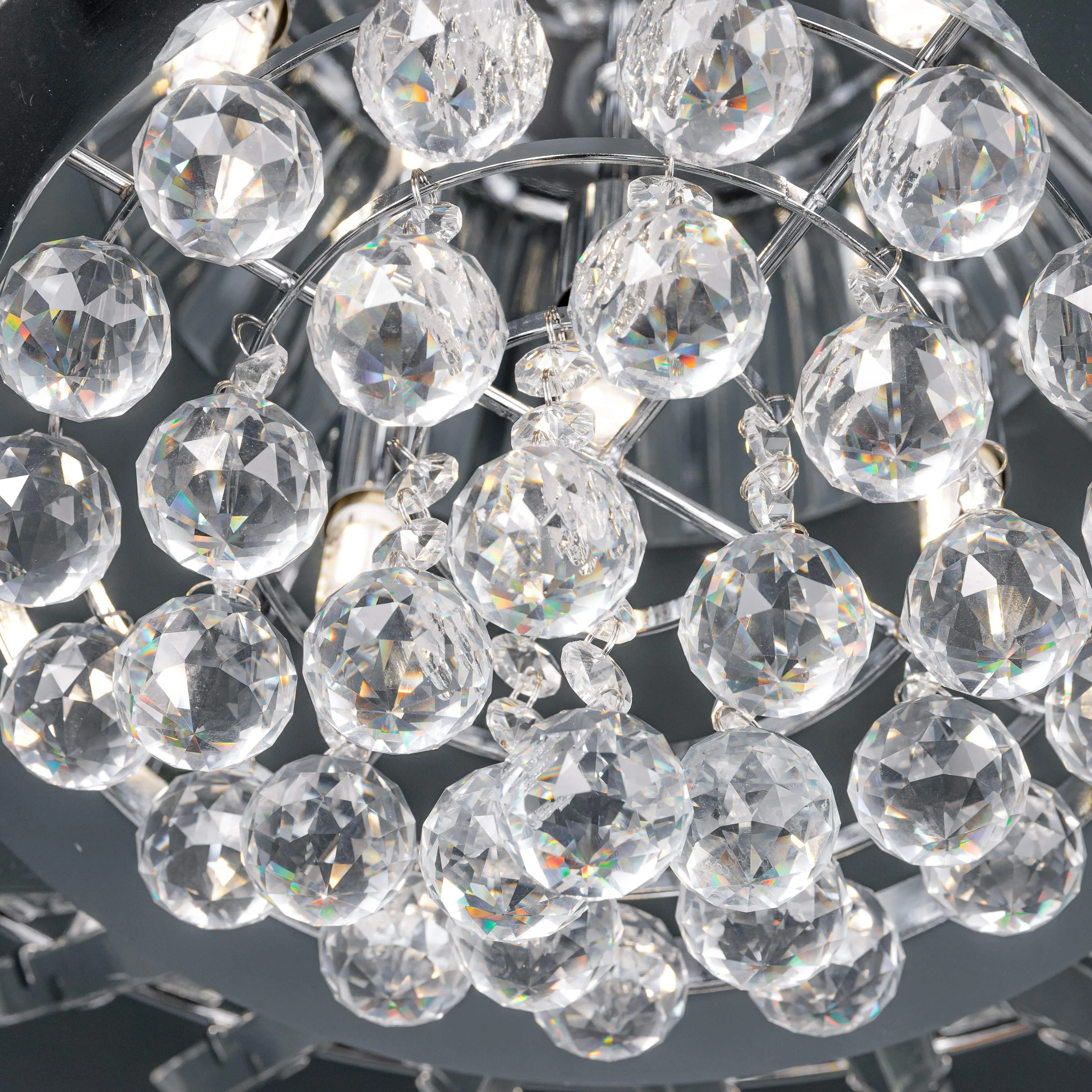 Badalona 5 Light Halo Flush Ceiling Light