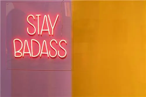 Badass Non Social Sign