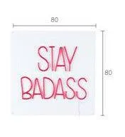 Badass Non Social Sign