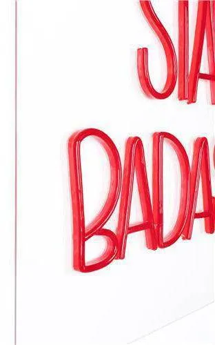 Badass Non Social Sign