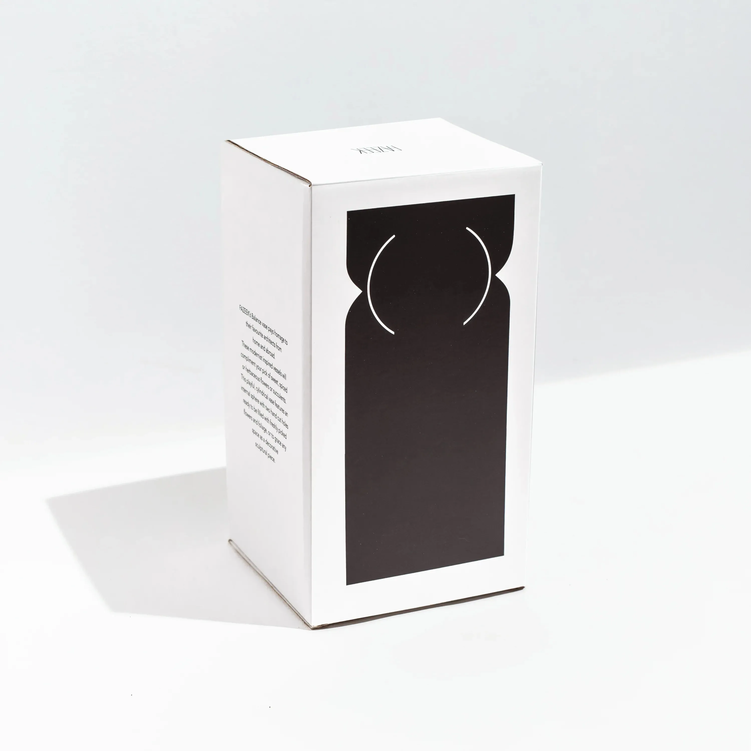 Balance Vase- Clear   Blue