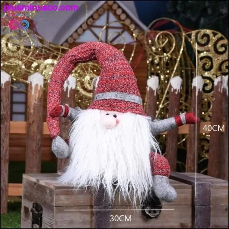 Big Size Retractable Christmas Dolls (Santa Claus Snowman