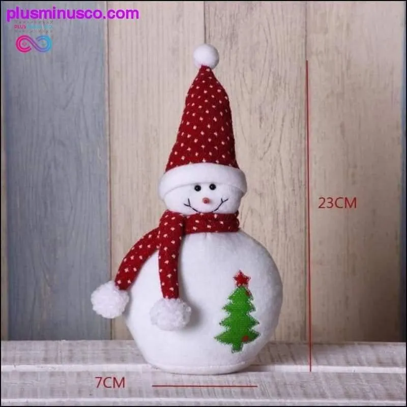 Big Size Retractable Christmas Dolls (Santa Claus Snowman
