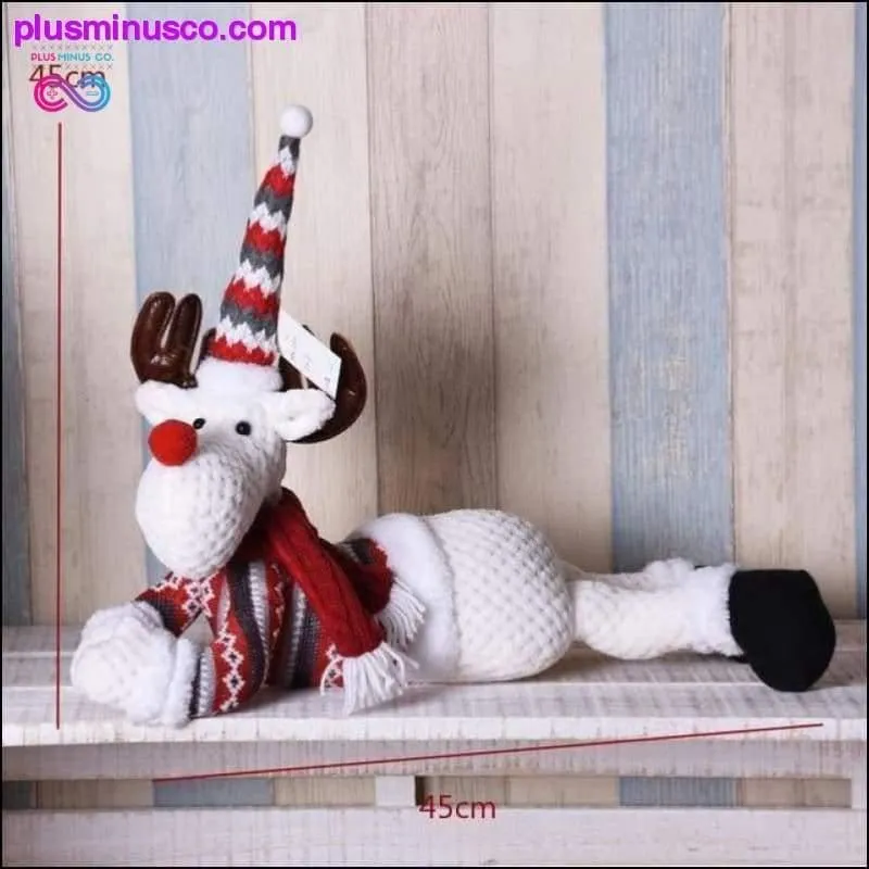 Big Size Retractable Christmas Dolls (Santa Claus Snowman