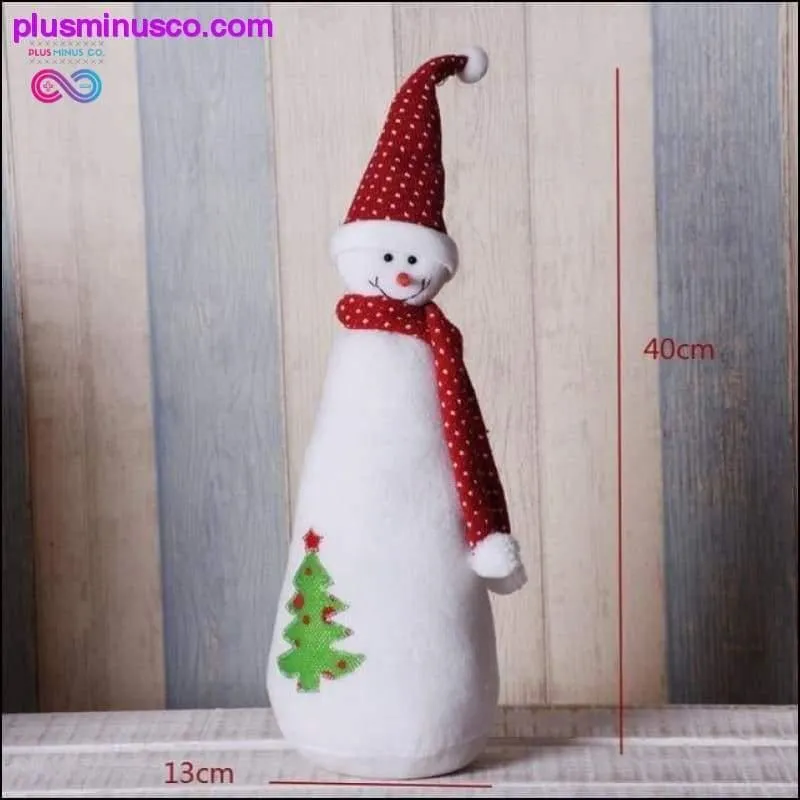 Big Size Retractable Christmas Dolls (Santa Claus Snowman