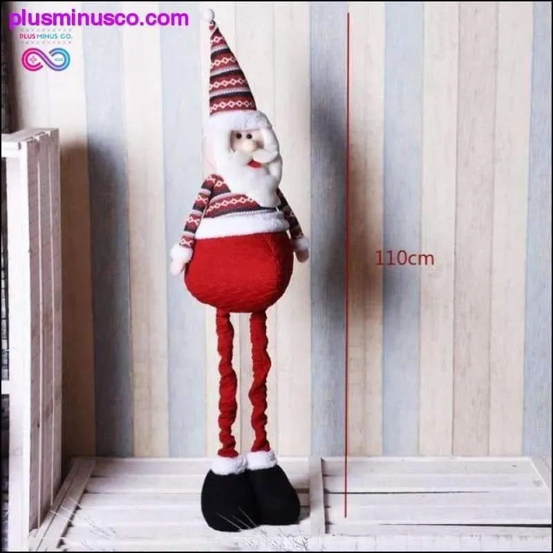 Big Size Retractable Christmas Dolls (Santa Claus Snowman