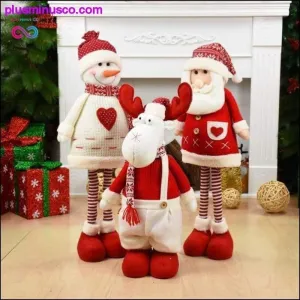 Big Size Retractable Christmas Dolls (Santa Claus Snowman