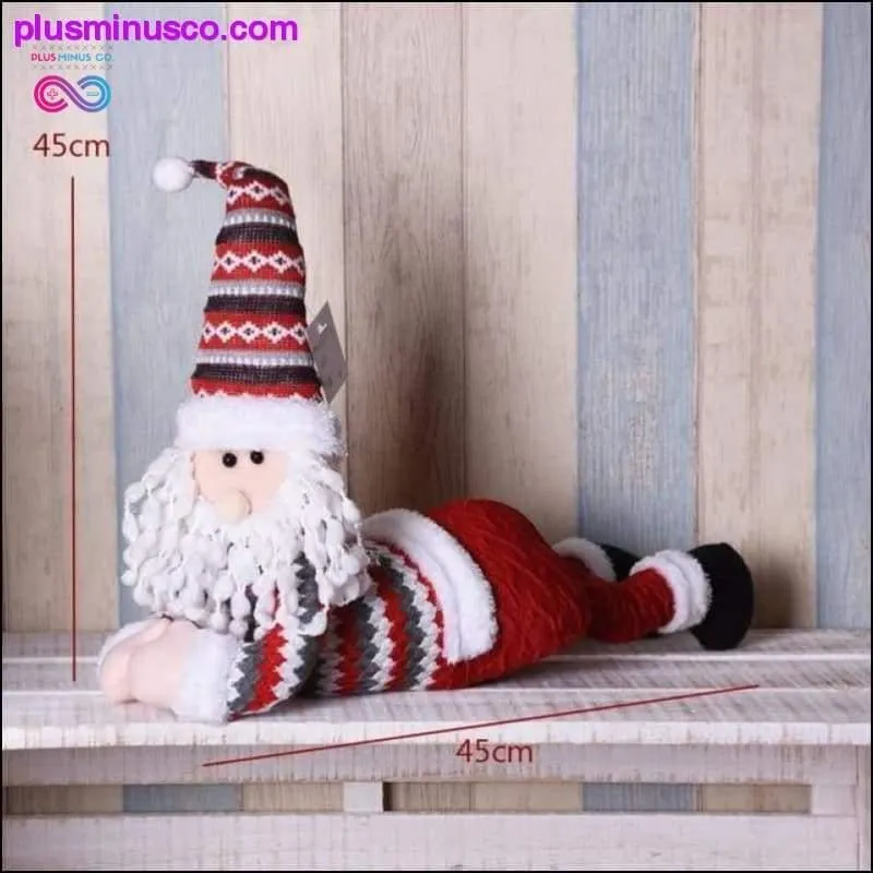 Big Size Retractable Christmas Dolls (Santa Claus Snowman