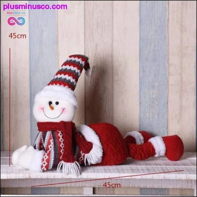 Big Size Retractable Christmas Dolls (Santa Claus Snowman