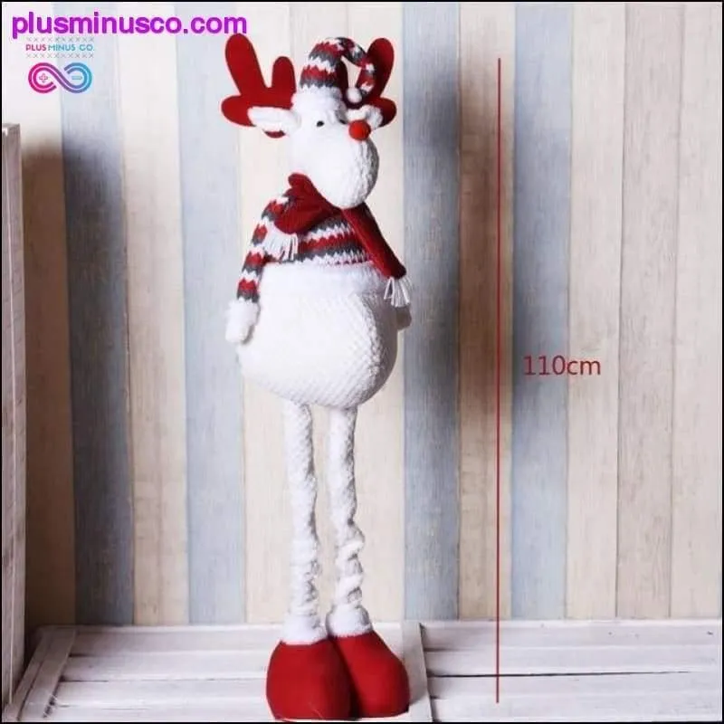 Big Size Retractable Christmas Dolls (Santa Claus Snowman