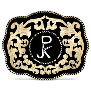 Black Beauty Custom Buckle