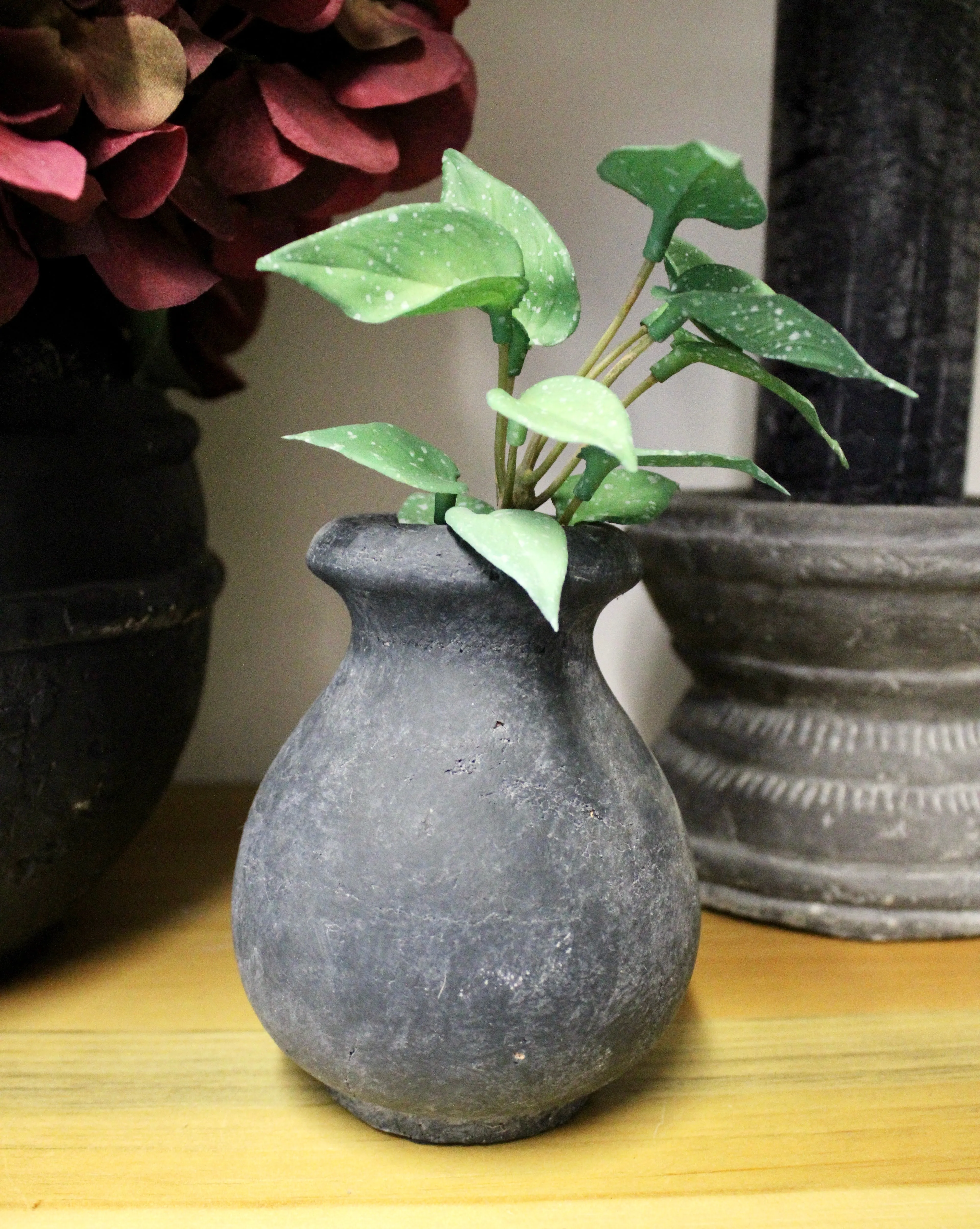 Black Mini Vase
