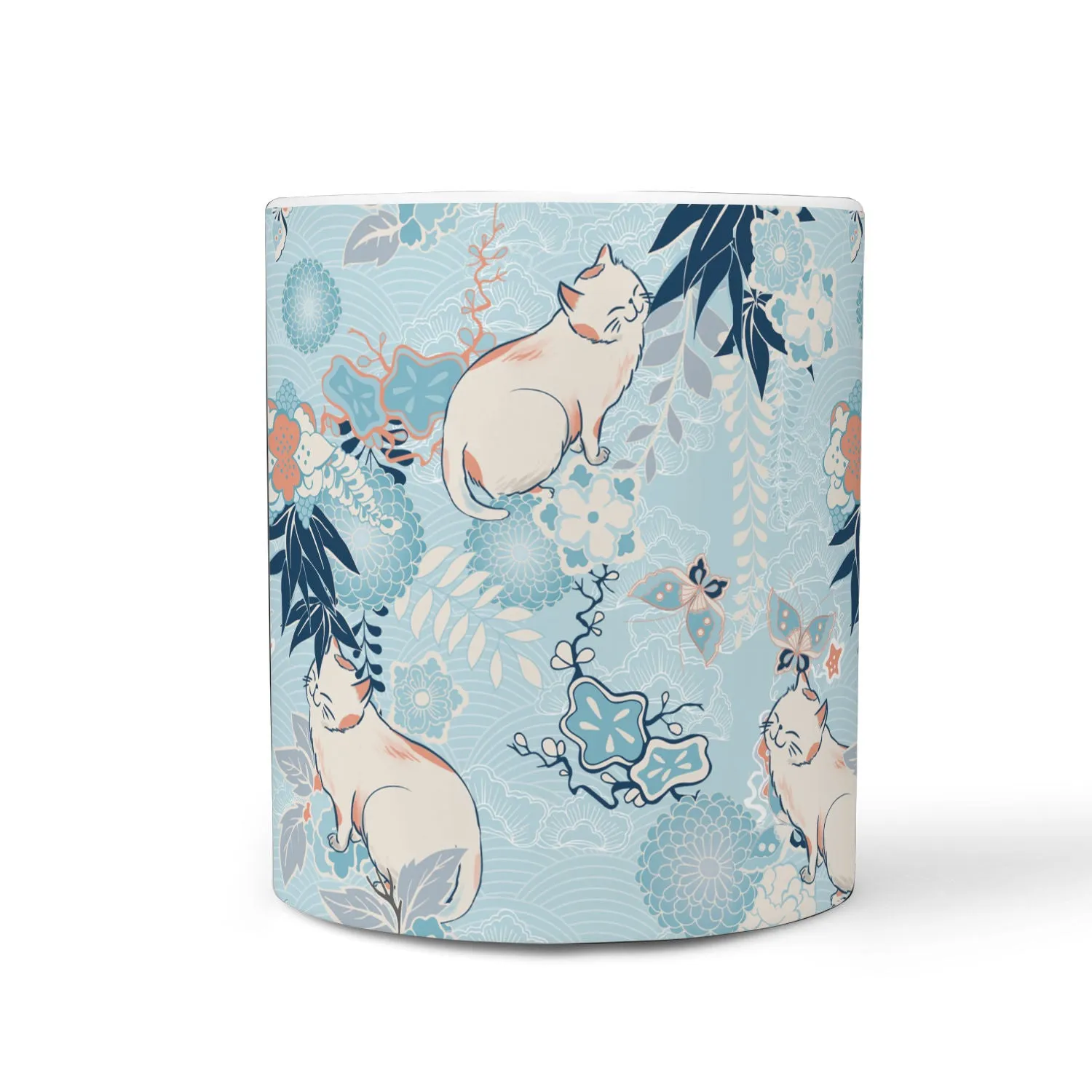 Blue Cats Mug