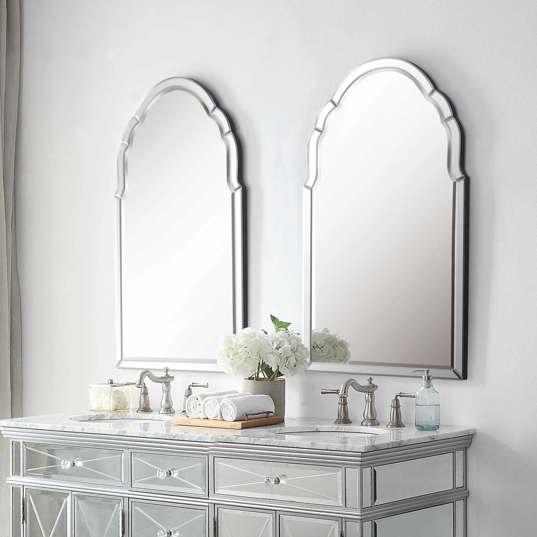 Brayden Frameless Arched Mirror