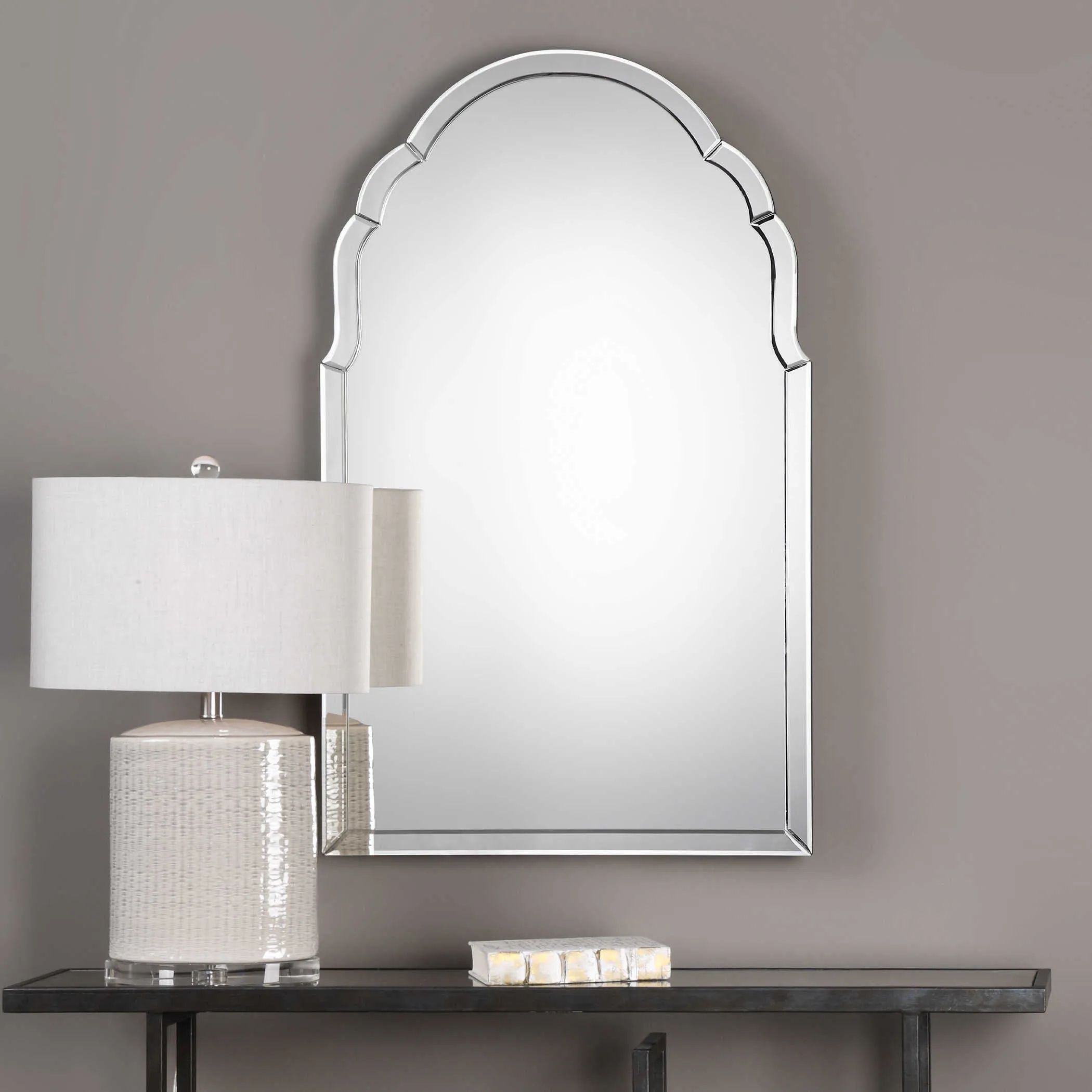 Brayden Frameless Arched Mirror