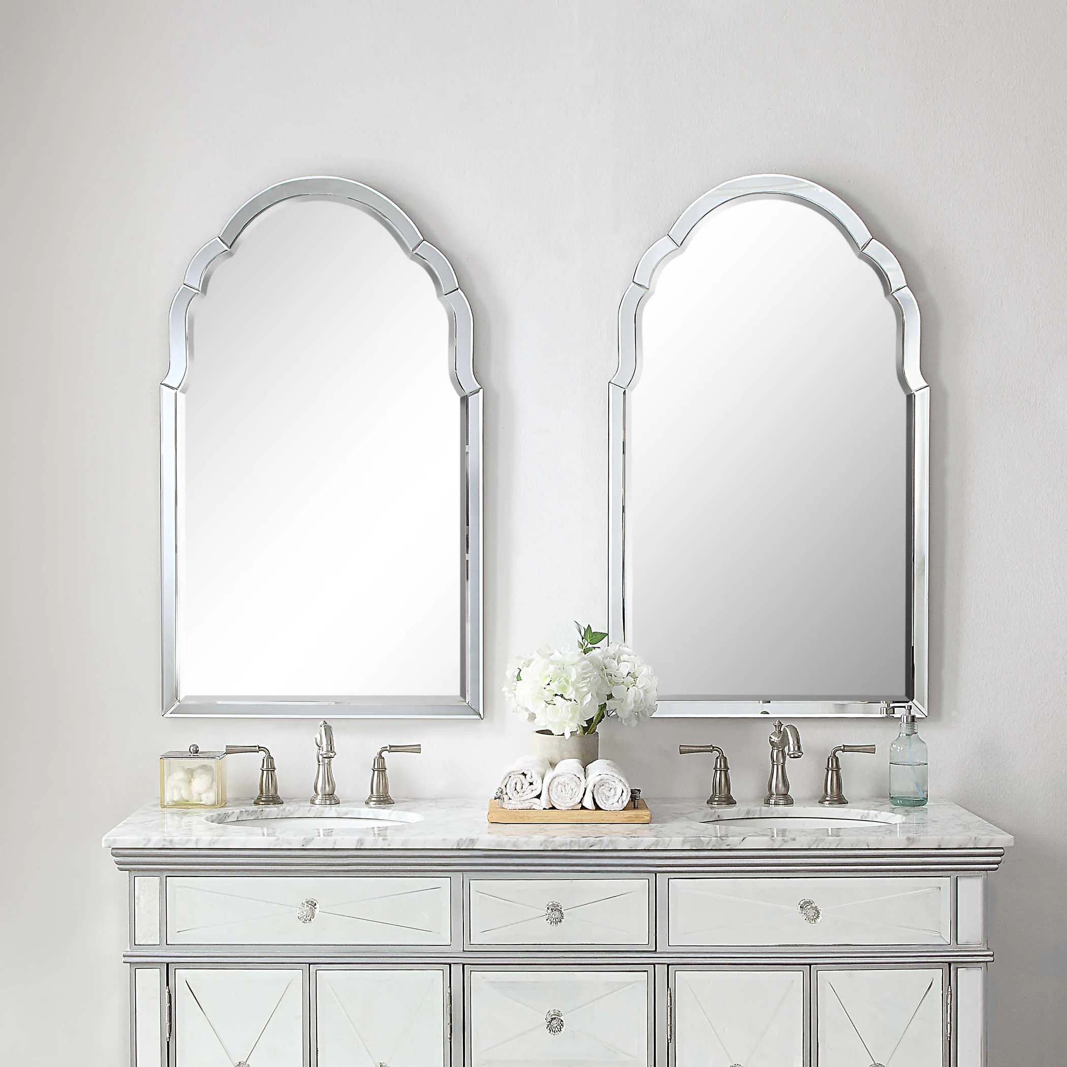 Brayden Frameless Arched Mirror