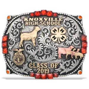 Bright Horizons Custom Buckle