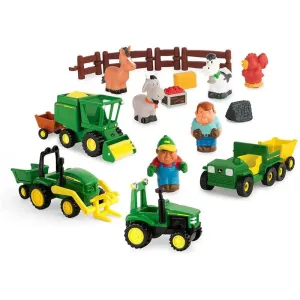 Britains John Deere 1st Farming Fun - Fun On The Farm Playset