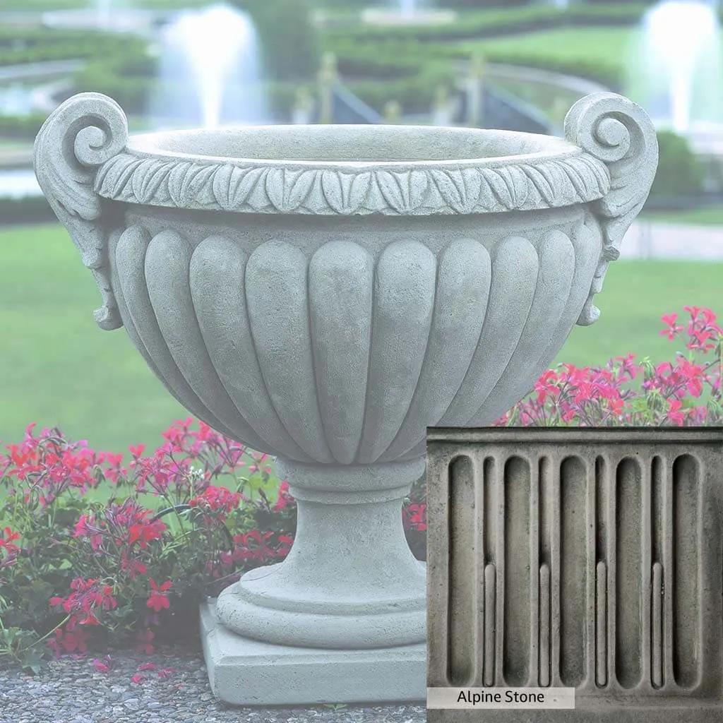 Campania International Longwood Volute Handle Urn