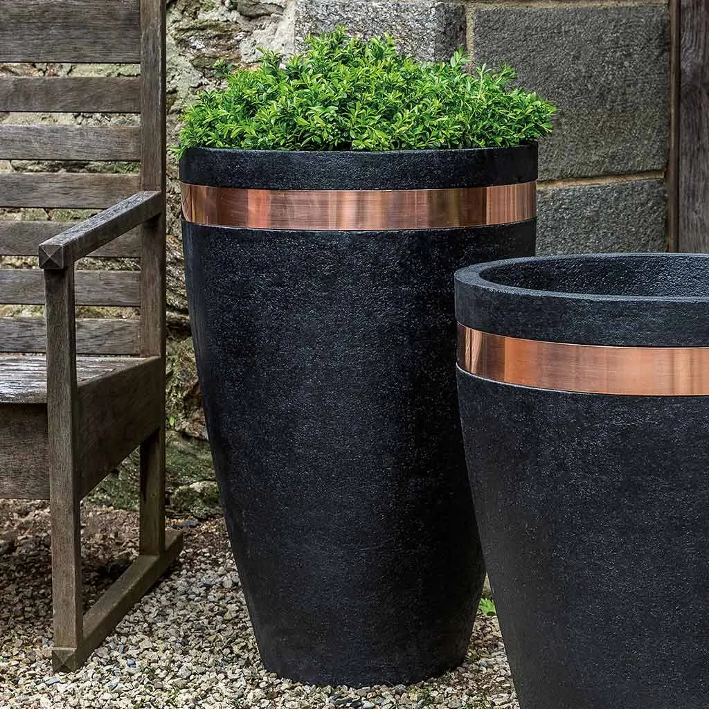 Campania International Moderne Tapered Tall Planter