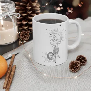Capricorn Mermaid Sea Goat Zodiac Astrology "Ambition"  Mug 11oz