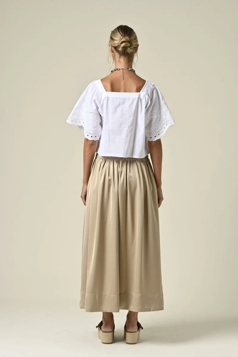 Carmina TW1782 Top Blanc