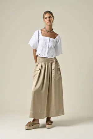 Carmina TW1782 Top Blanc