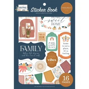 Carta Bella Sticker Book At Home