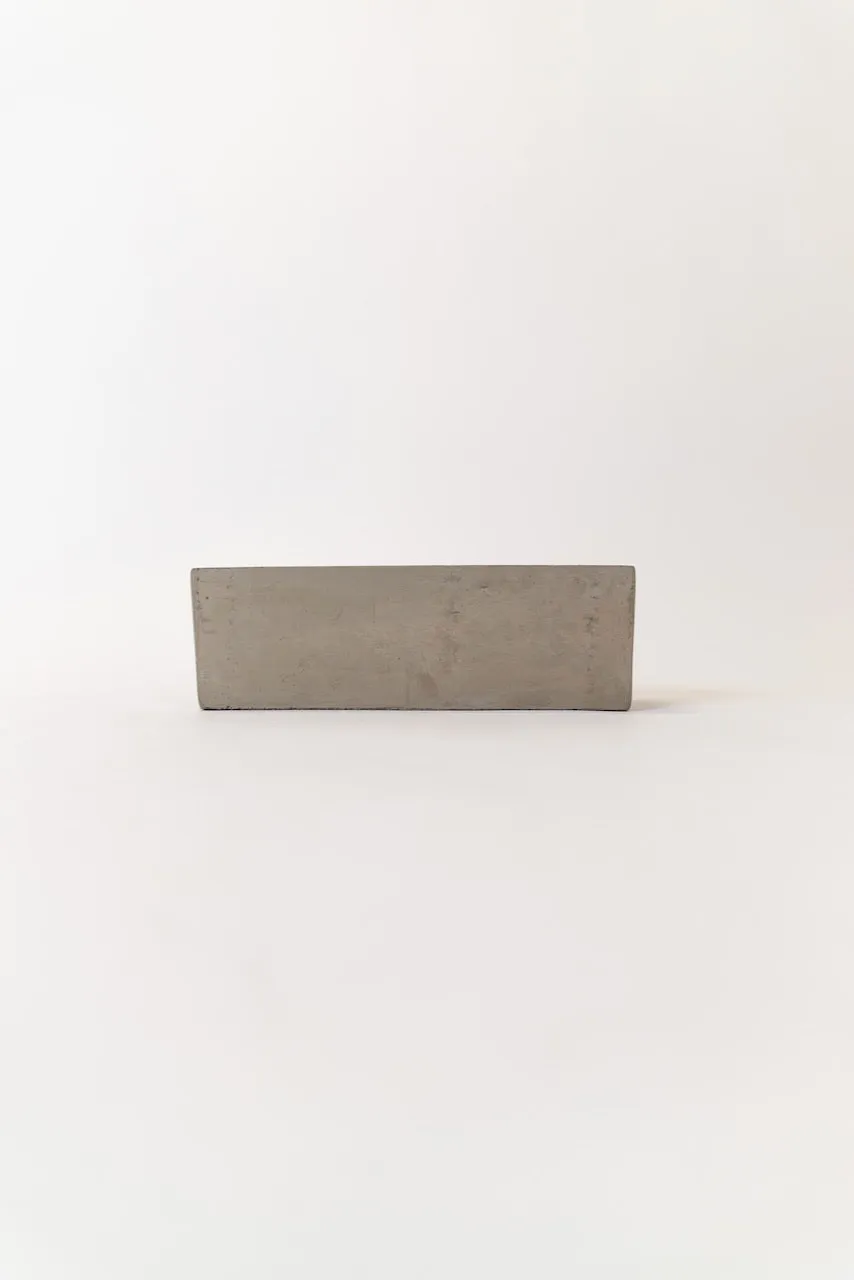 Cement Rectangle Vase