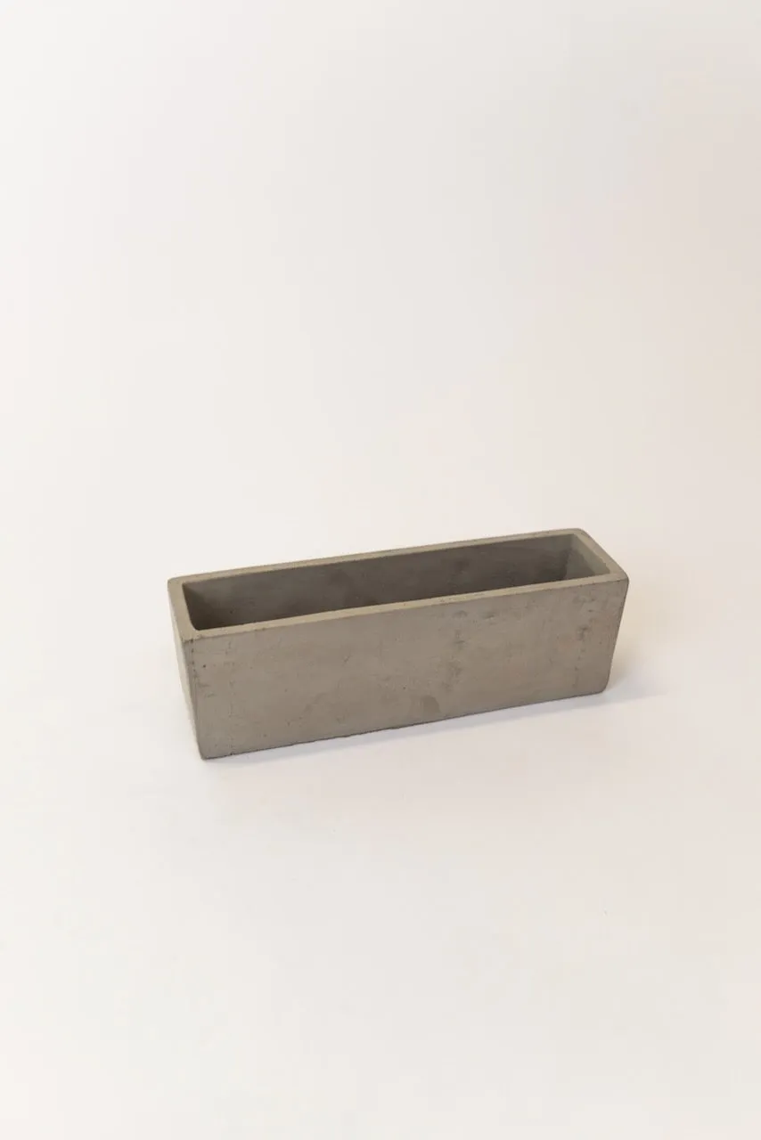 Cement Rectangle Vase