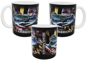 CMCE01 Coffee Mug Crab Flag Wrap Cambridge