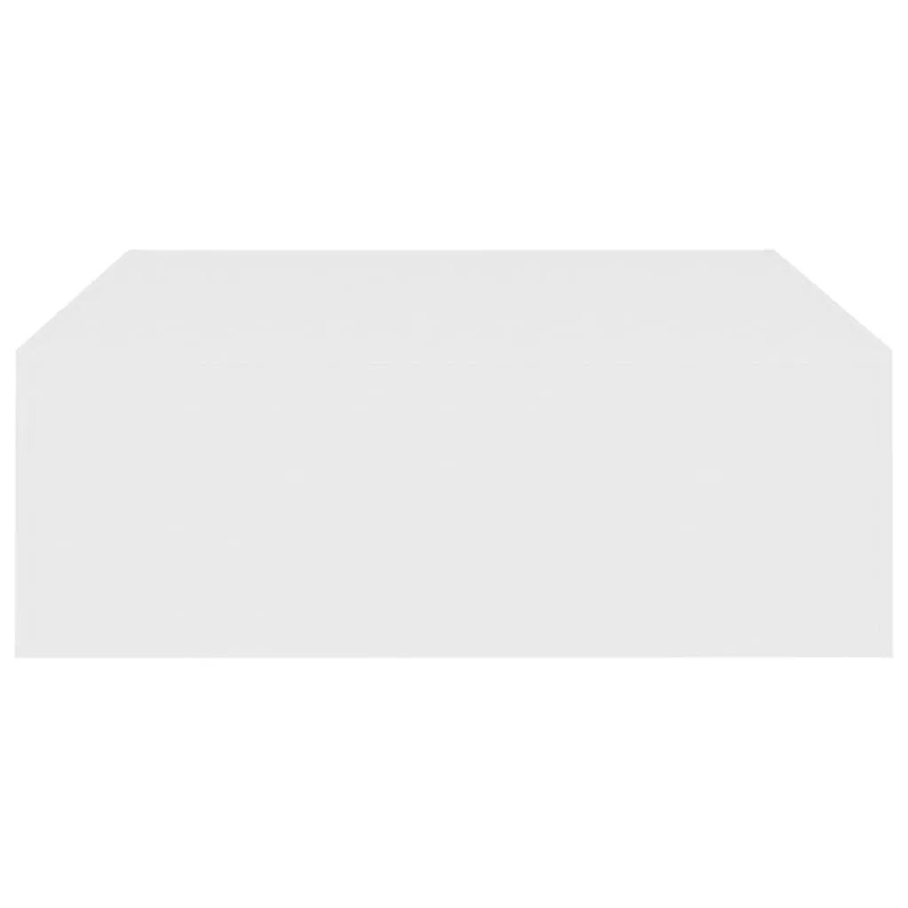 Coffee Table White 100x100x35 cm Chipboard