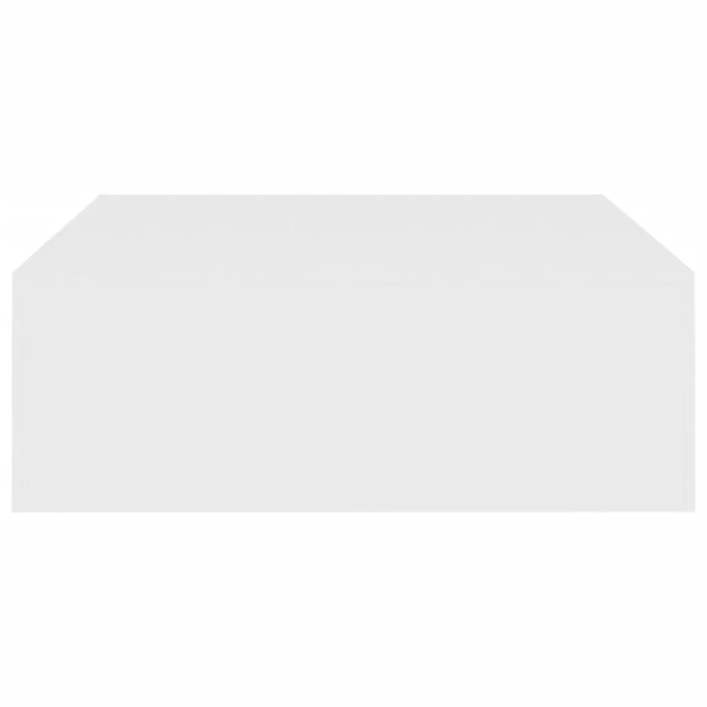 Coffee Table White 100x100x35 cm Engineered Wood