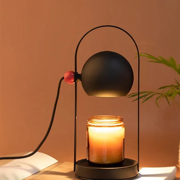 Contemporary Retro Metal Balls 1-Light Melting Wax Table Lamp For Bedroom